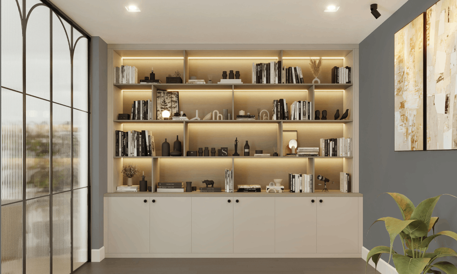 BOOKSHELVES