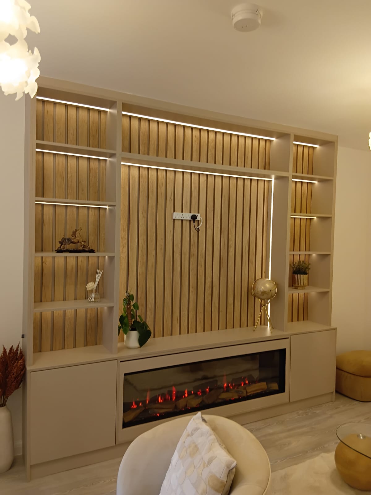 Sleek Fitted Media Wall